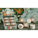 Amalfi - Display mit 12x100g Seifen - Jasmin/Mandarine - rund & plissiert