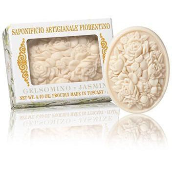 Saponificio Artigianale Jasmin Seife – 200 G – Vegan & Hautpflegend – Italienische Handwerkskunst