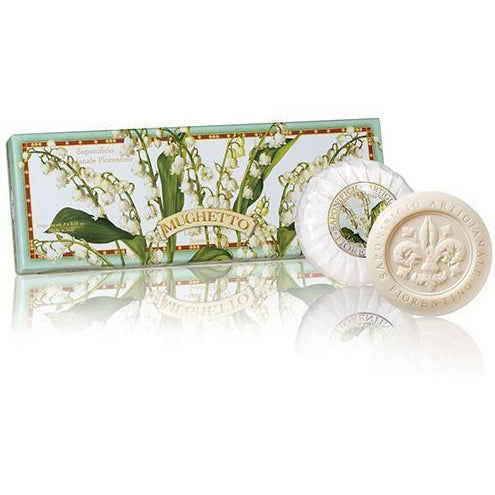 Mughetto - Geschenkbox - Maigöckchen - 3x100g - rund & plissiert